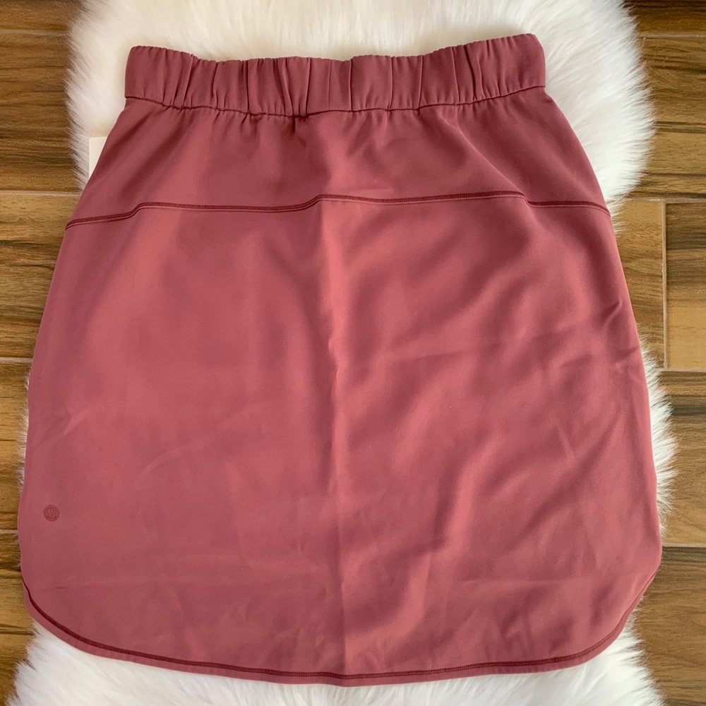On the fly skirt lululemon misty merlot pink new - Picture 2 of 5